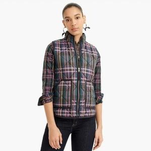 NWT J. Crew Excursion vest in J.Crew Signature Tartan Size: MEDIUM